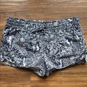 GAP Floral Print Women's pull on linen Shorts